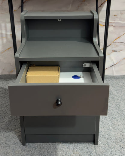 Çelik Kasa ve Gizli Bölmeli Komodin