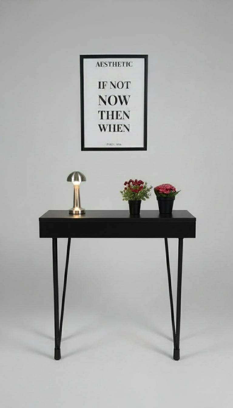 Gizli Bölmeli Dreasuar - MDF (Siyah)