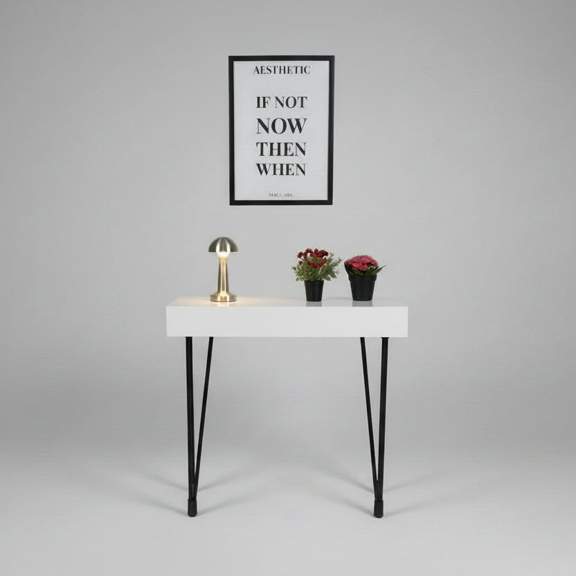 Gizli Bölmeli Dresuar - MDF (Beyaz)