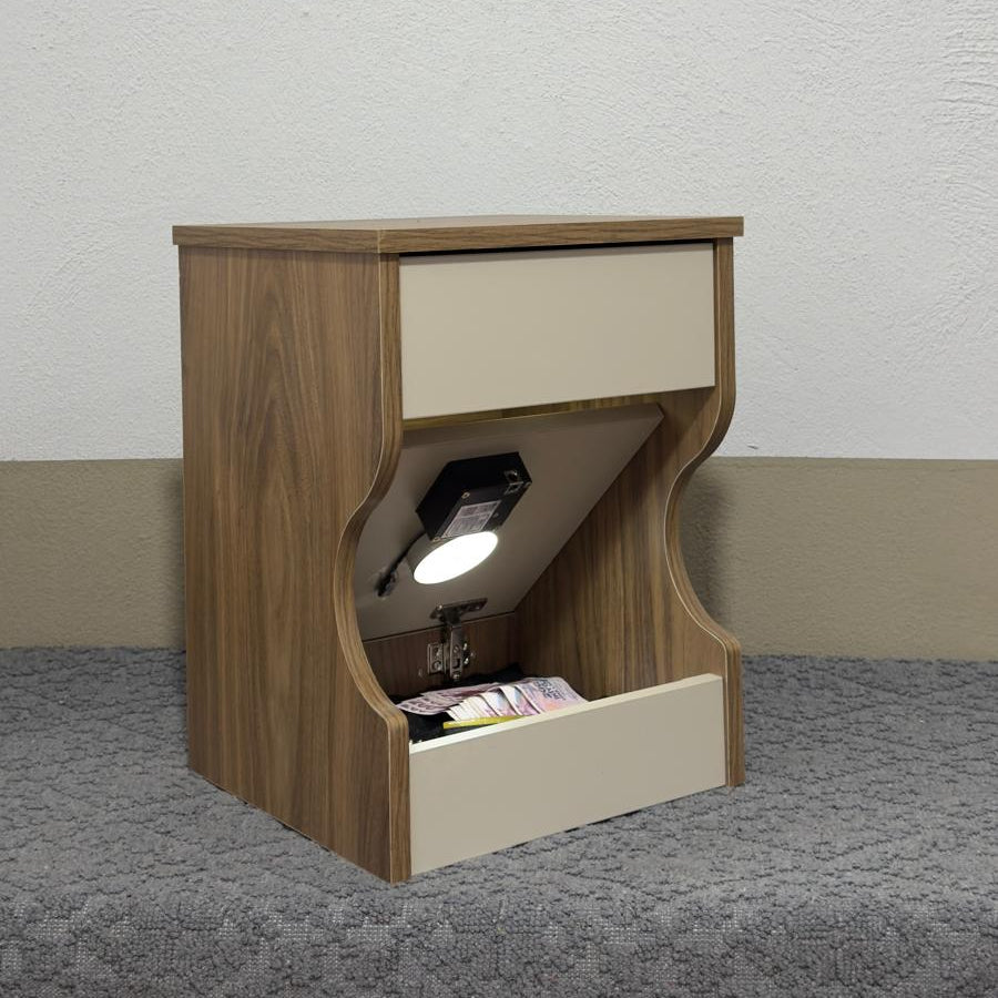 Modern Tasarım Gizli Bölme - Ceviz