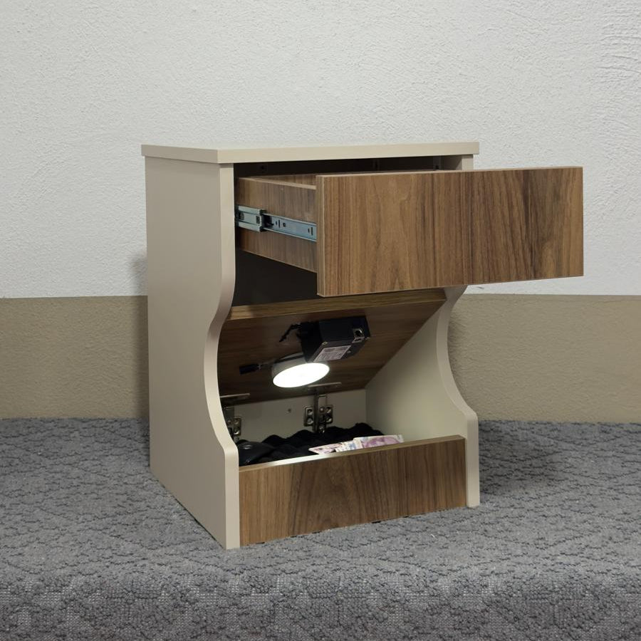 Modern Tasarım Gizli Bölme - Cappuccino