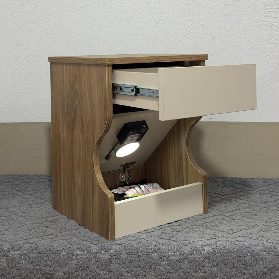 Modern Tasarım Gizli Bölme - Ceviz