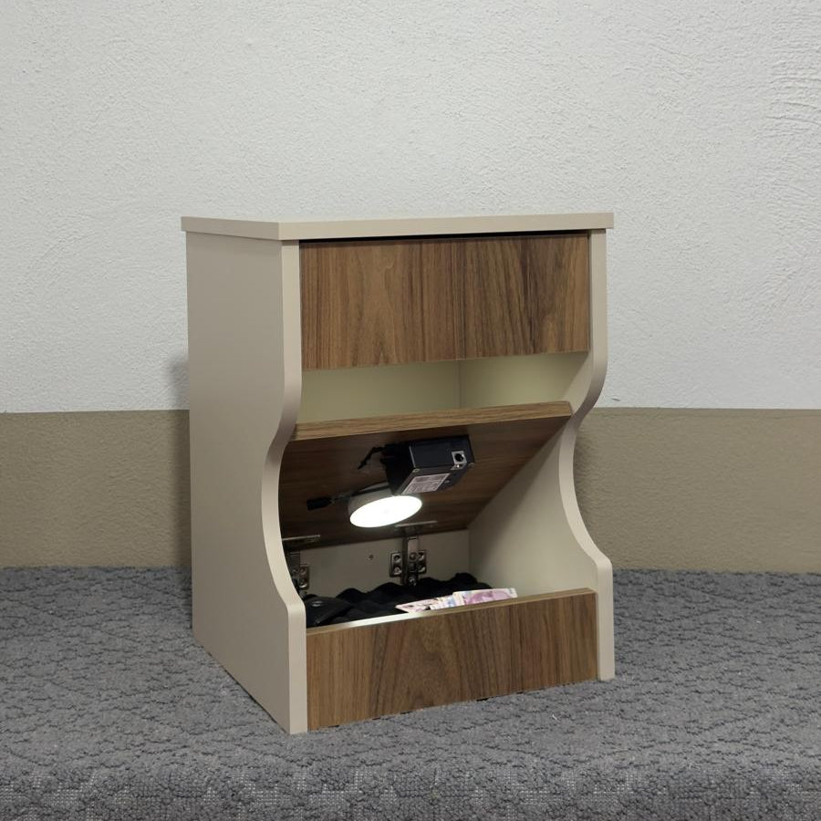 Modern Tasarım Gizli Bölme - Cappuccino